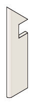 Atlas Concorde Италия Бордюр Nyra Meteor Battiscopa Sagomato Sx