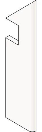 Atlas Concorde Италия Плинтус Prism Cloud Battiscopa Sag.Dx Silk (A5SM)