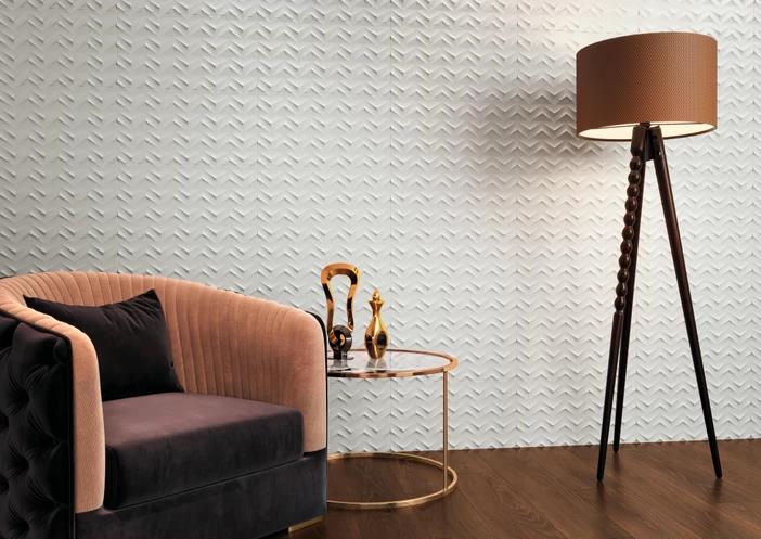 3D White Wall