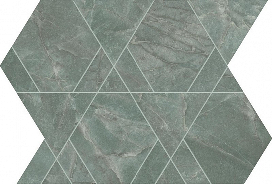 Atlas Concorde Италия Мозаика Marvel Diva Aqua Mosaico Triangle Lapp.
