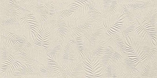 Atlas Concorde Италия Плитка 3D Wall Carve Leaf Ivory 40x80 (A579)