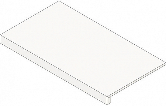Ступень Marvel Beige Scalino 33x60 (ASMQ) Atlas Concorde – плитка керамическая и керамогранит фабрики Atlas Concorde Atlas Concorde Италия Ступень Marvel Beige Scalino 33x60 (ASMQ)