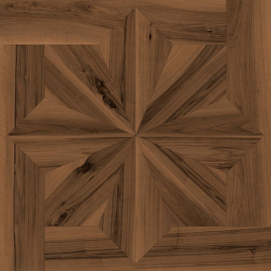 Atlas Concorde Италия Керамогранит Log Anthology Classic Frame Walnut Dark 120x120 (HGB0)