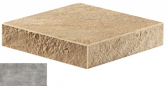 Atlas Concorde Италия Плинтус Marvel Terrazzo Cream Battiscopa Matt (AT9O)