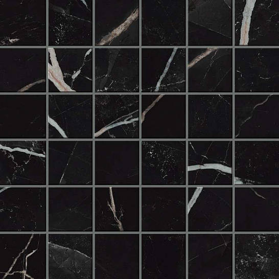 Мозаика Empire Calacatta Black Mosaic (610110000822) Atlas Concorde 